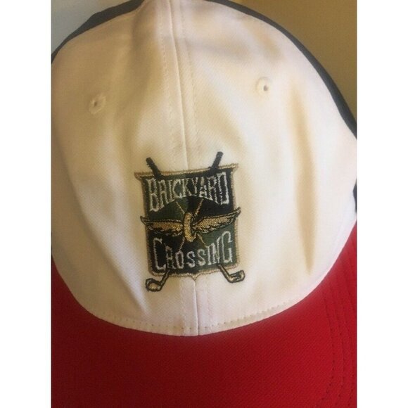 Nike Golf Brickyard Crossing Adjustable Hat White/Red/Black Polyester One Size F - Picture 2 of 6